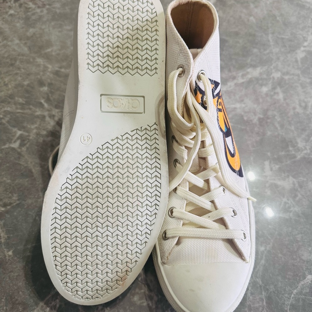 Vivienne Westwood Men's Flimsoll High-Top Sneakers A401 75636091 W SZ 10 $1000 - Picture 10 of 10